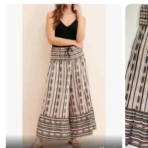 Maeve bohemian wide leg pant